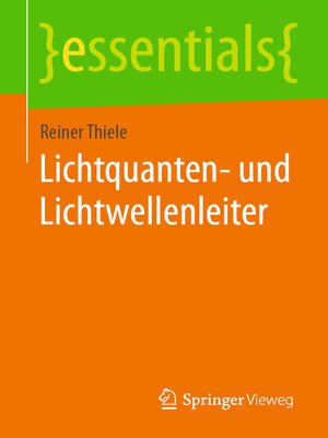 cover image of Lichtquanten- und Lichtwellenleiter